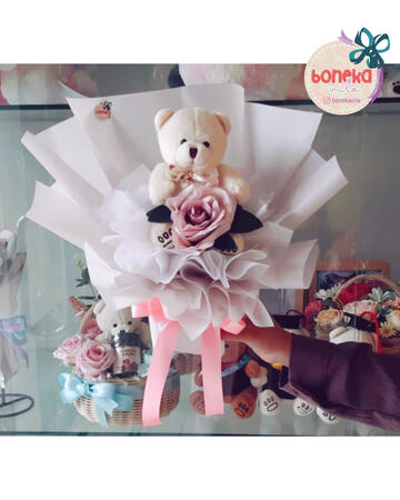 Plain Bear Bouquet 85k